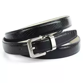 Кожаный ремень Anthoni Crown, женский кожаный ремень, черный