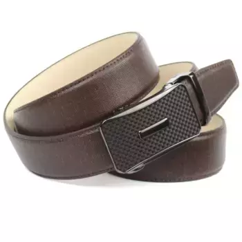 Кожаный ремень Anthony Crown Anthoni Crown, коричневый