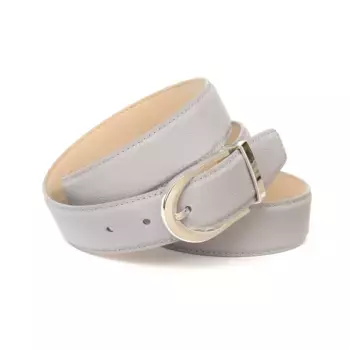 Кожаный ремень Anthony Crown Anthoni Crown, серый