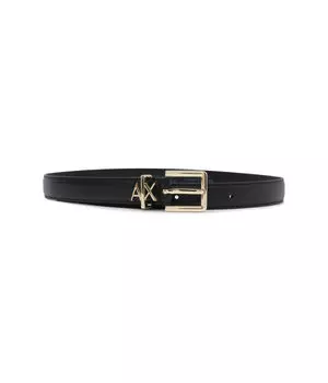 Кожаный ремень Armani Exchange, черный