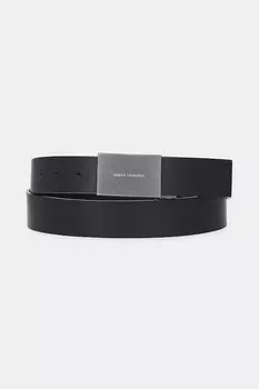 Кожаный ремень Armani Exchange, черный