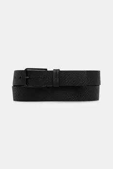 Кожаный ремень Armani Exchange, черный