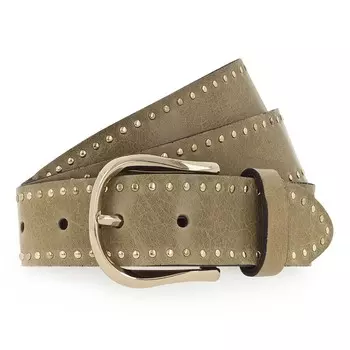 Кожаный ремень b.belt Handmade in Germany Belt, оливковый