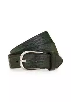 Кожаный ремень B.Belt, зеленый