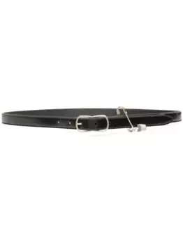 Кожаный ремень Bally, черный