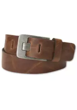 Кожаный ремень BERND GTZ, джинсовый ремень в деревенском стиле, цвет Cognac