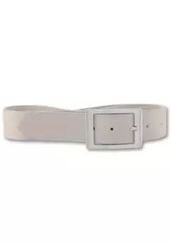 Кожаный ремень BERND GTZ идеальной ширины и дополнительной длины, бежевый