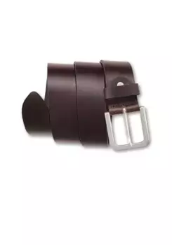 Кожаный ремень BERND GTZ с эффектом естественного подтягивания, коричневый
