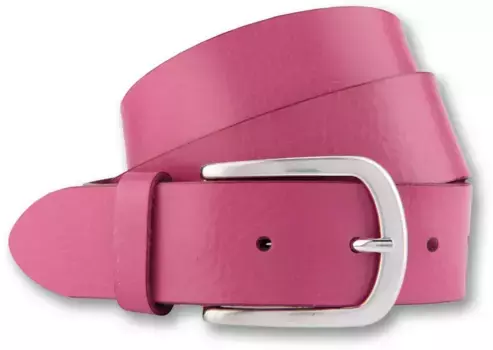 Кожаный ремень BERND GTZ: спортивная и стильная классика, розовый