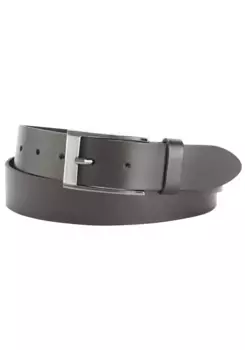 Кожаный ремень BERND GTZ, удлиненный, с дизайнерской застежкой, соответствующий размер. 140см. Плюс размер, коричневый