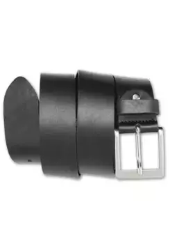 Кожаный ремень BERND GTZ в классическом деревенском стиле, черный