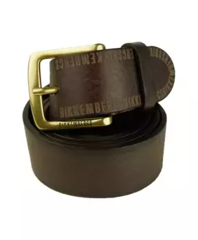 Кожаный ремень Bikkembergs, коричневый