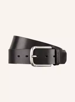 Кожаный ремень BRAX, черный