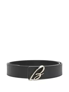 Кожаный ремень Brioni, черный