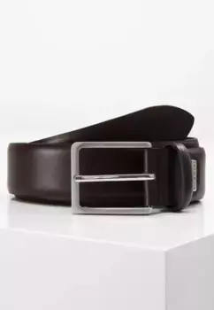 Кожаный ремень бугатти Bugatti, коричневый