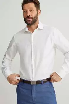 Кожаный ремень C&A Premium, коричневый