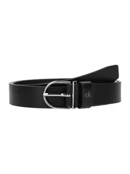 Кожаный ремень Calvin Klein Belt, черный