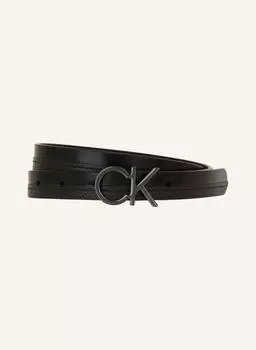 Кожаный ремень Calvin Klein, черный