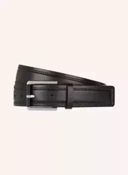Кожаный ремень Calvin Klein, черный