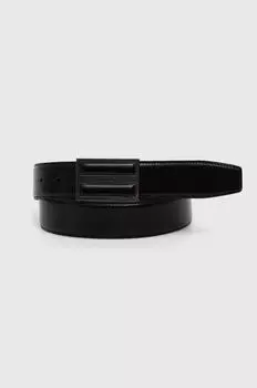 Кожаный ремень Calvin Klein, черный