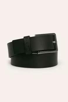 Кожаный ремень Calvin Klein, черный