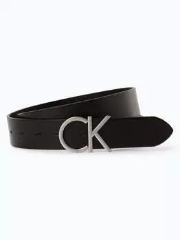Кожаный ремень Calvin Klein, черный