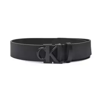Кожаный ремень Calvin Klein, черный