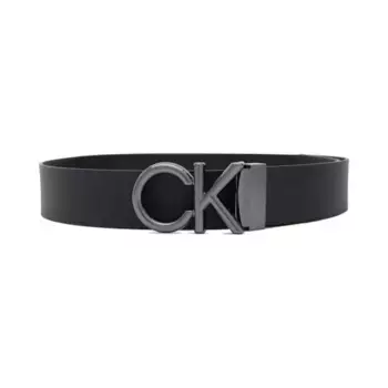 Кожаный ремень Calvin Klein, черный