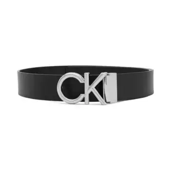 Кожаный ремень Calvin Klein, черный