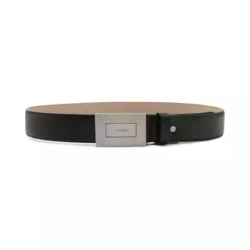 Кожаный ремень Calvin Klein, черный