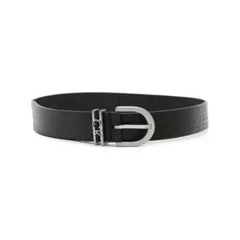 Кожаный ремень Calvin Klein, черный