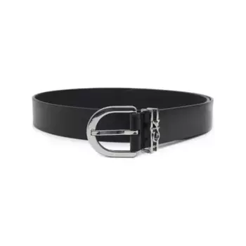 Кожаный ремень Calvin Klein, черный
