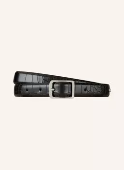 Кожаный ремень Calvin Klein, черный