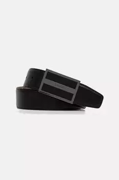 Кожаный ремень Calvin Klein, черный