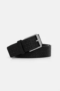 Кожаный ремень Calvin Klein, черный