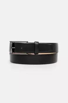 Кожаный ремень Calvin Klein, черный
