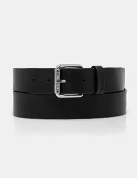 Кожаный ремень Calvin Klein, черный