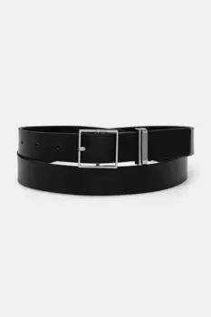 Кожаный ремень Calvin Klein, черный
