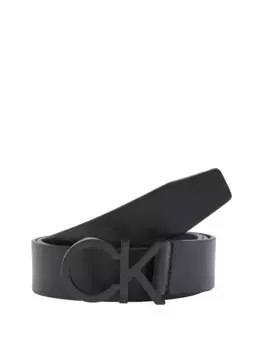 Кожаный ремень Calvin Klein "CK BUCKLE BELT BLACK 35MM", черный