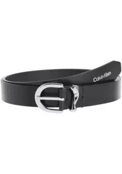 Кожаный ремень Calvin Klein "CK MUST ORGANIC LOOP BELT 25MM", цвет Ck Black