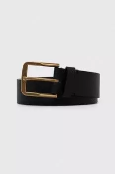 Кожаный ремень Calvin Klein Jeans, черный