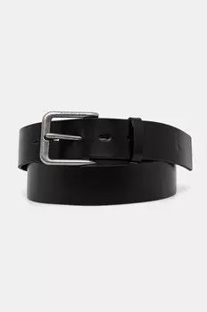 Кожаный ремень Calvin Klein Jeans, черный
