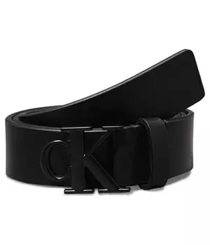 Кожаный ремень Calvin Klein Jeans, черный