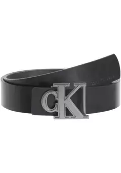 Кожаный ремень Calvin Klein Jeans "GIFT PRONG HARNESS LTHR BELT35MM", черный
