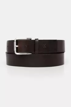 Кожаный ремень Calvin Klein Jeans, коричневый