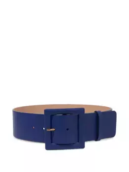 Кожаный ремень Carolina Herrera, синий