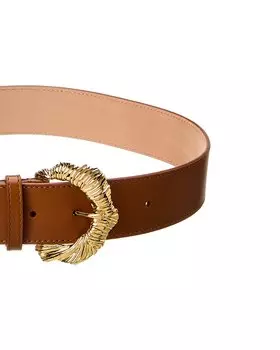 Кожаный ремень Chlo The Flowers, коричневый