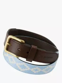 Кожаный ремень cincha Pampeano, синий