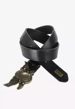 Кожаный ремень Cipo & Baxx с изысканной металлической пряжкой, черный