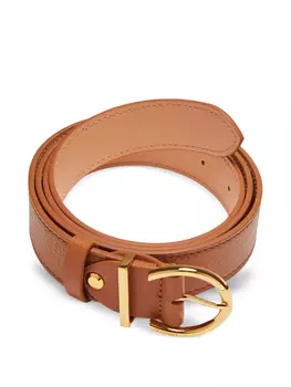 Кожаный ремень Coccinelle, коричневый